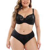 Lingerie Feminina Preta Plus Size 