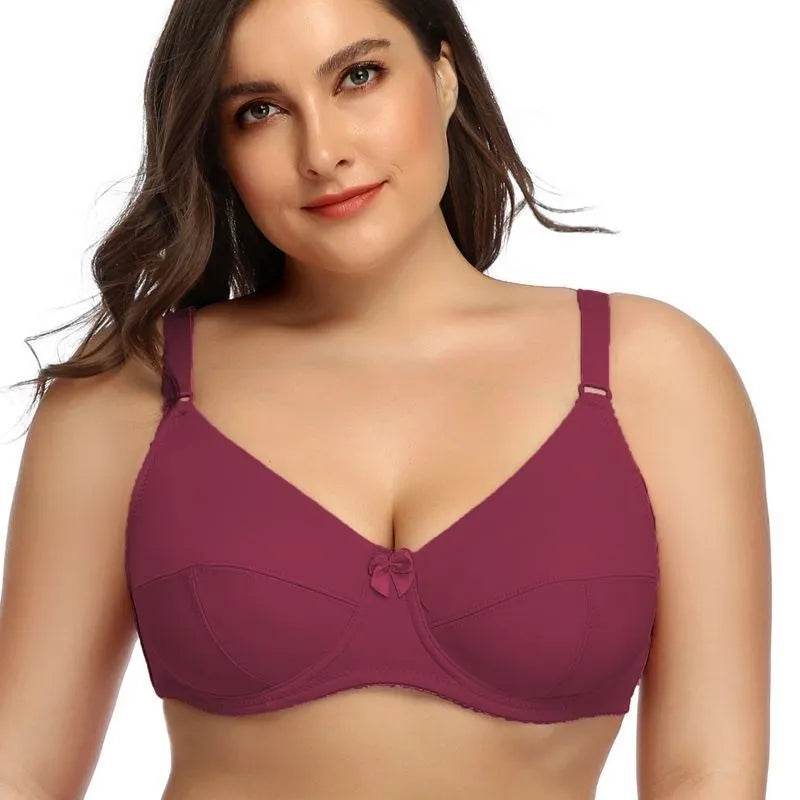 Sutiã Feminino Reforçado Plus Size Sem Bojo