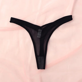 Tanga Sexy Feminina em Tule