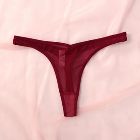 Tanga Sexy Feminina em Tule