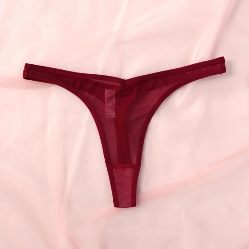 Tanga Sexy Feminina em Tule