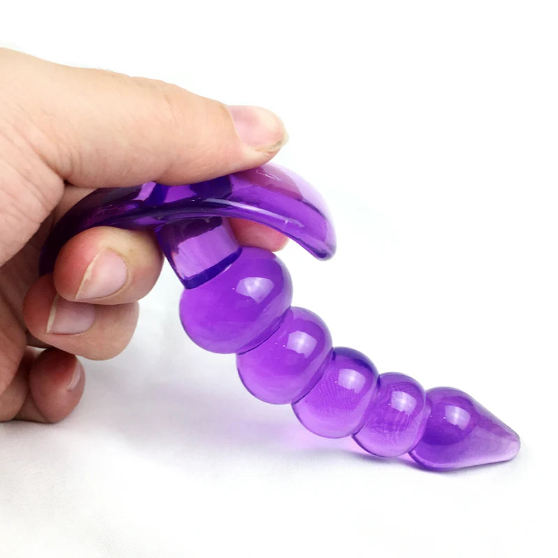 Plug Anal de Silicone Massageador de Próstata